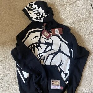 Men's Toronto Raptors Mitchell & Ness Black Hoodie